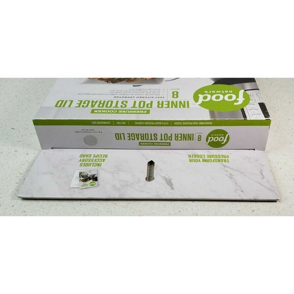 Food Network Inner Pot Storage Silicone Lid For 8 Quart Pressure Cooker NIB - Picture 6 of 7